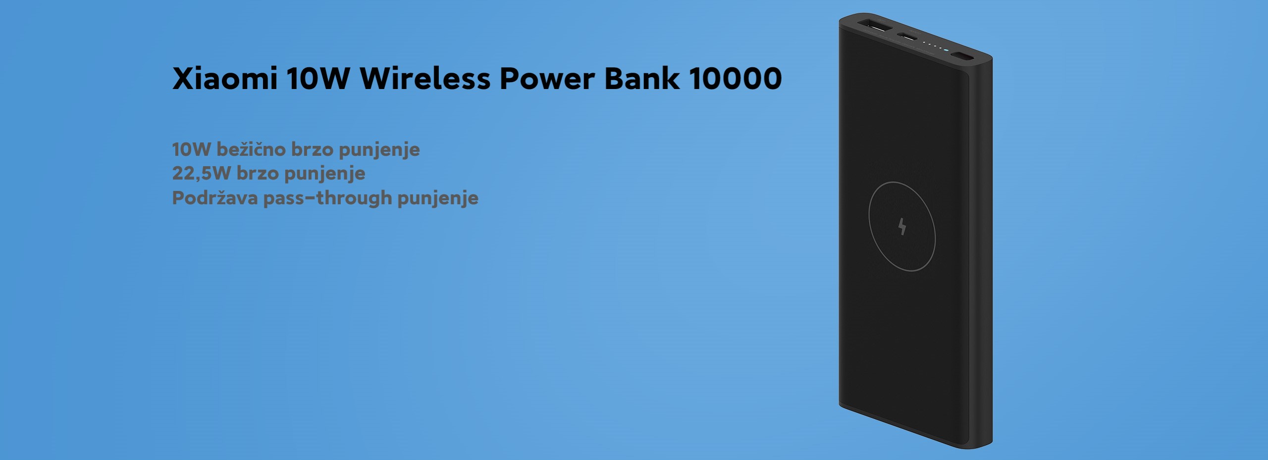 Cargador Inalambrico Xiaomi 10w Wireless Powerbank 10000mah - ICBC Mall