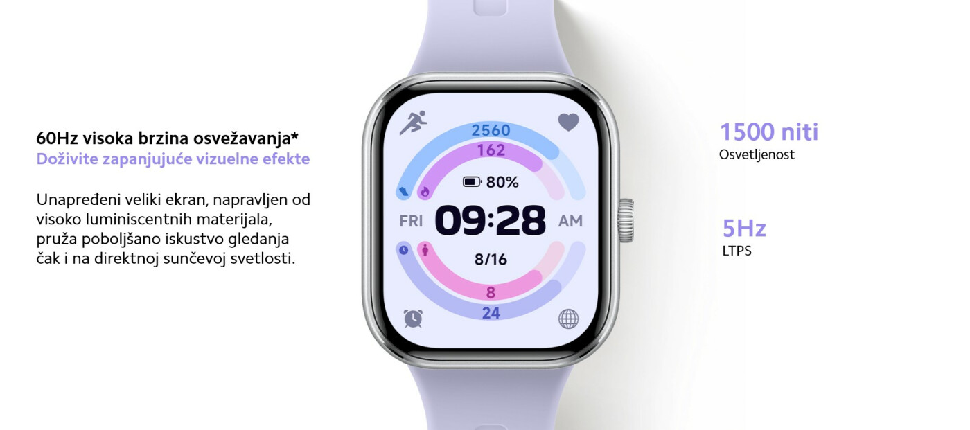 Redmi Watch 5 smartwatch, pametni sat