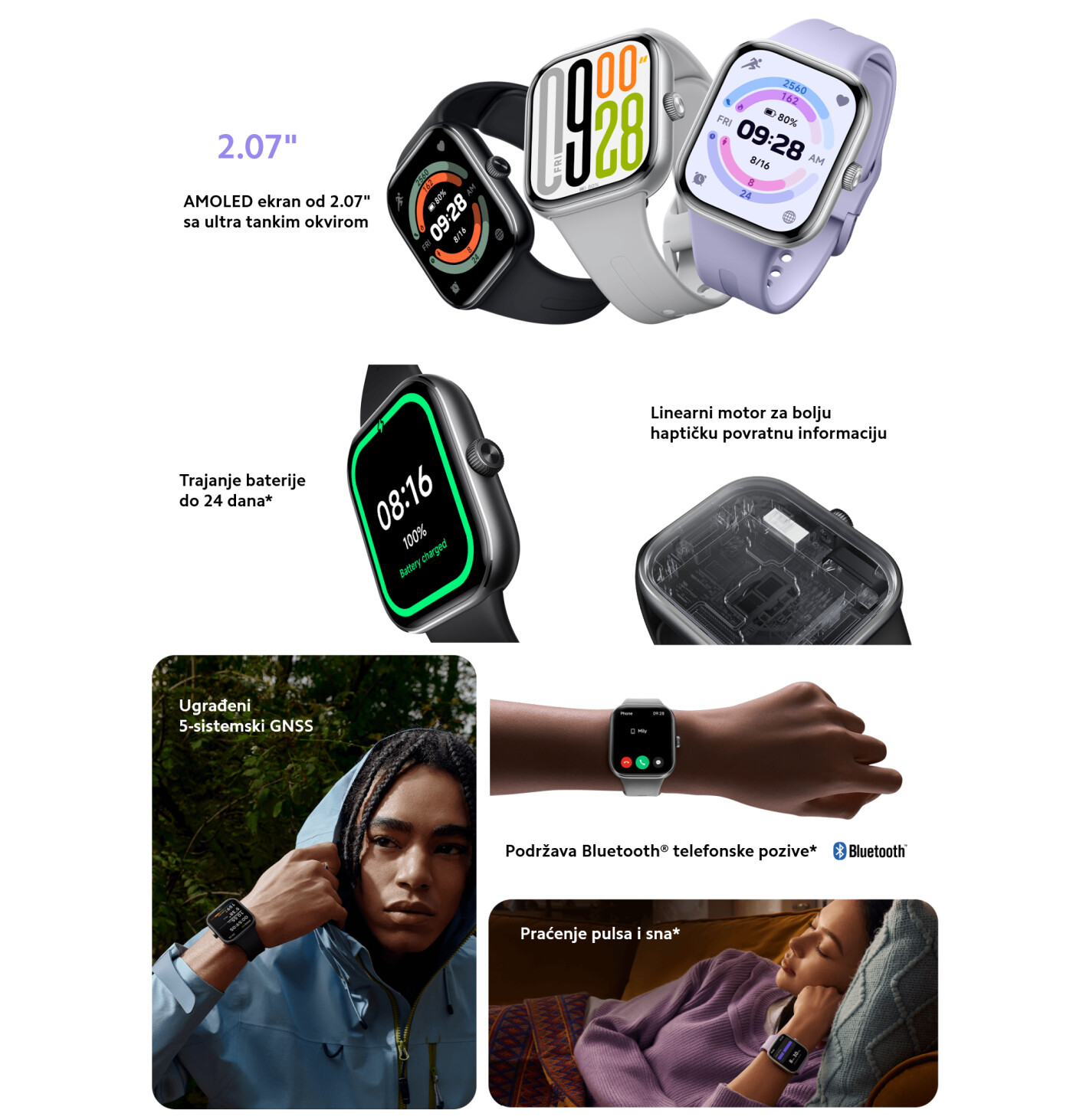 Redmi Watch 5 smartwatch, pametni sat