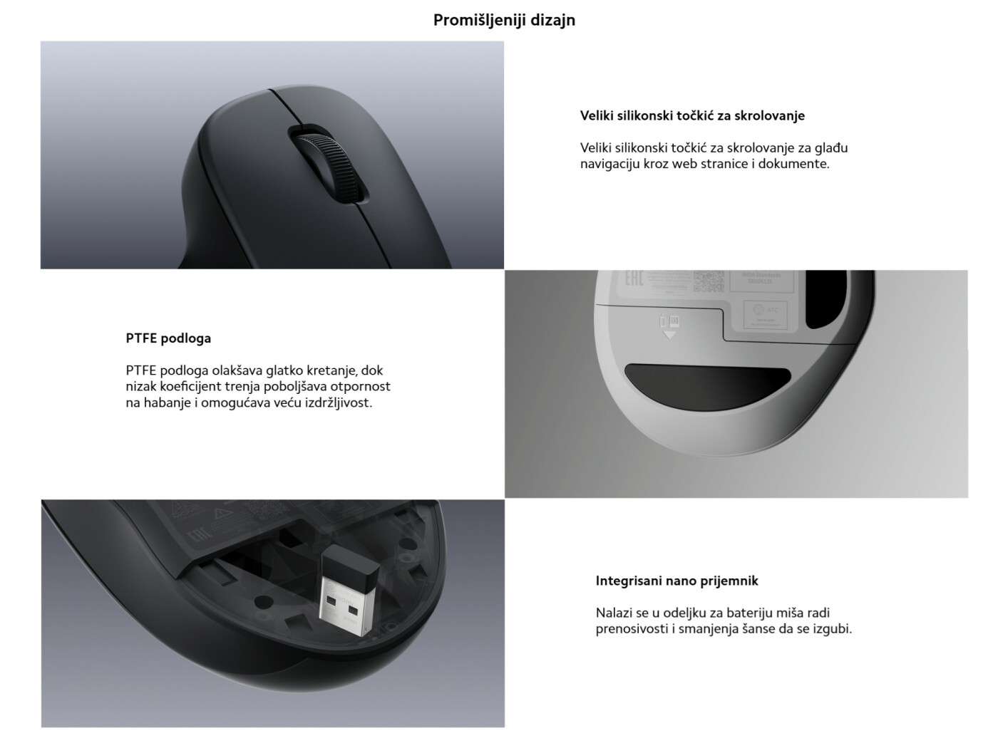 Xiaomi Wireless miš Comfort Edition - Mi Srbija