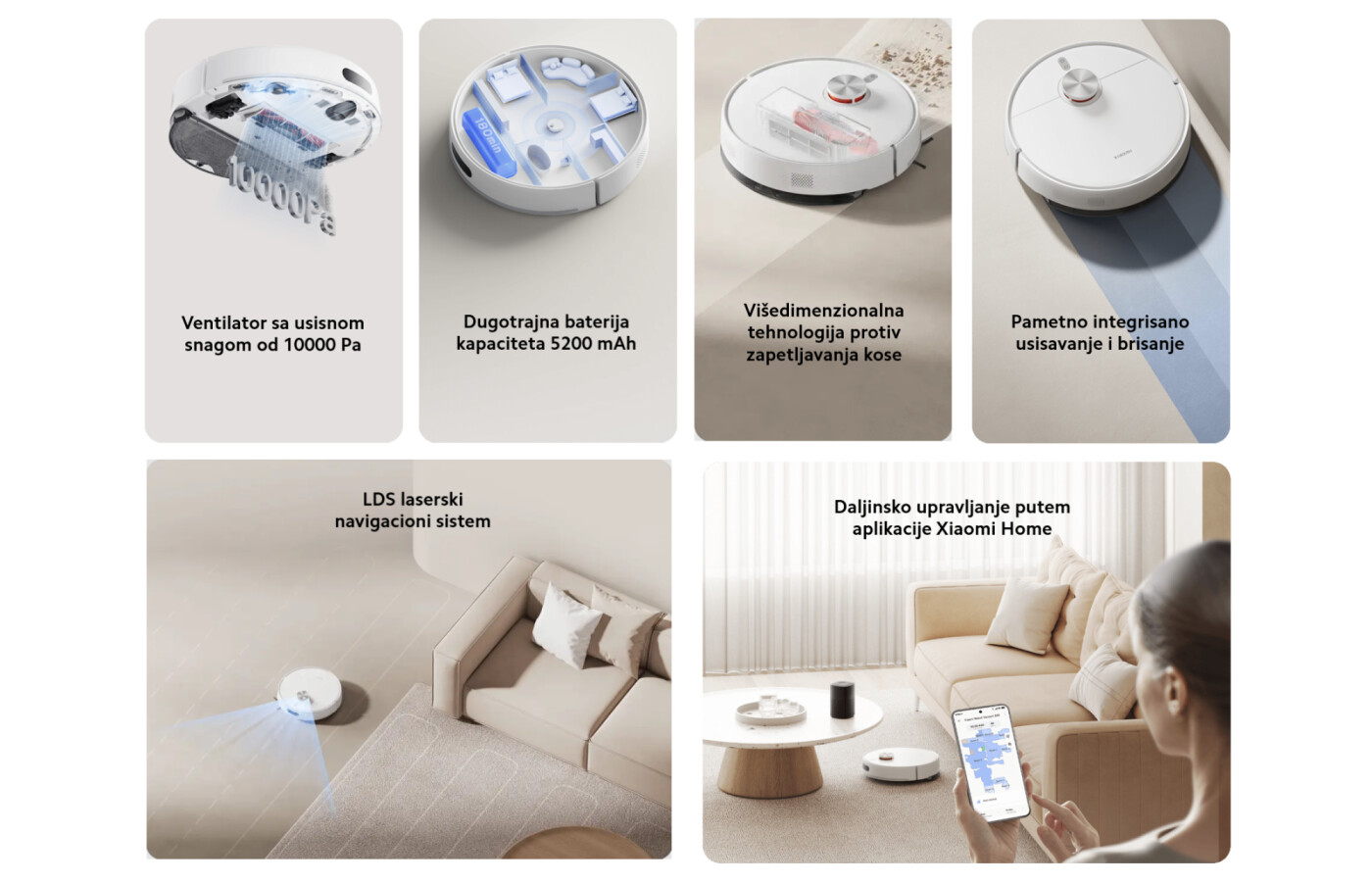 Xiaomi Robot usisivač mop s40