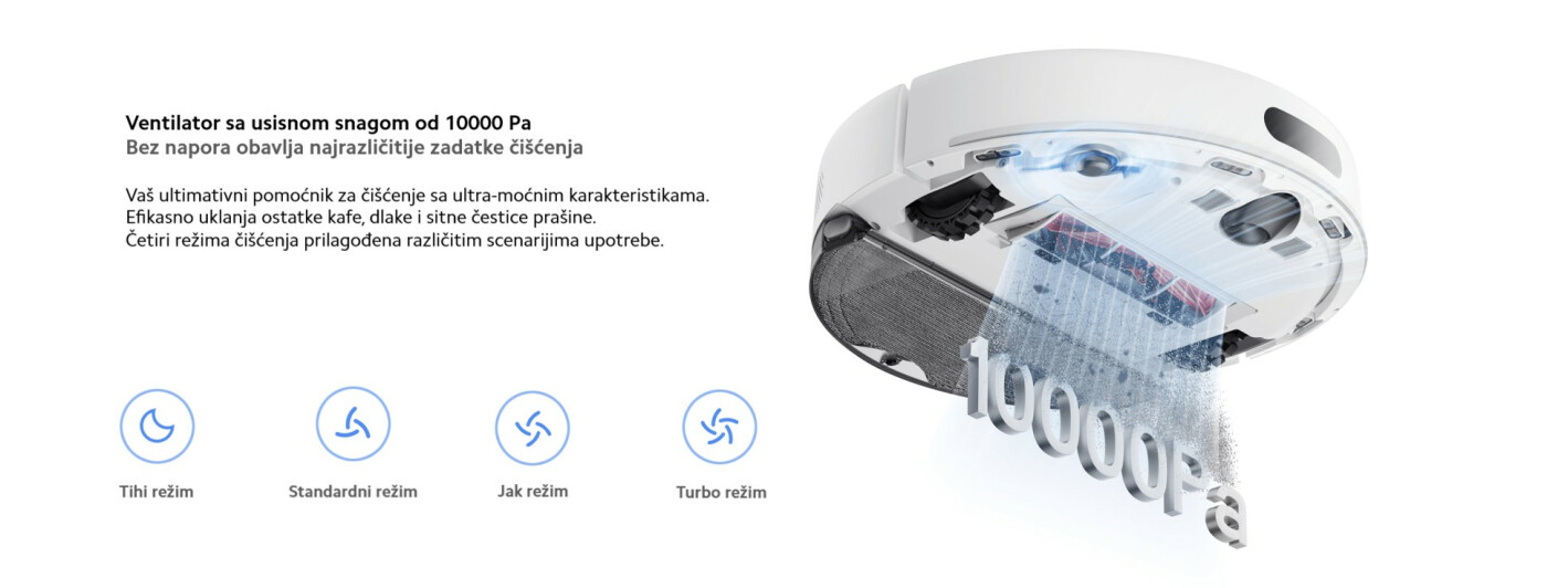 Xiaomi Robot usisivač mop s40