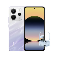 Redmi Note 14 6/128GB (ljubičasta) + Redmi Buds 6 Active (plava)