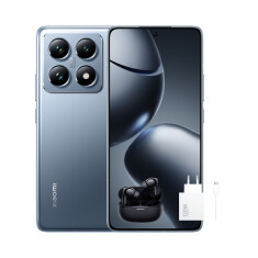 Xiaomi 14T Pro 12/512GB (plava) + Xiaomi 120W HyperCharge Combo (Type-A) + Redmi Buds 5 Pro (crna)