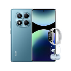 Redmi Note 14 Pro 8/256GB (plava) + Xiaomi Smart Band 10 (srebrna) + Redmi Buds 6 Active (plava)