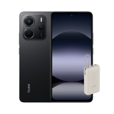 Redmi Note 14 8/256GB (crna) + Xiaomi 33W Power Bank 20000mAh (sa integrisanim kablom)