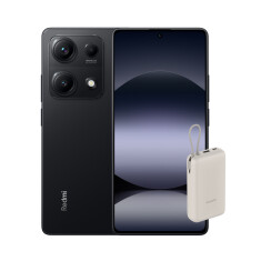 Redmi Note 14S 8/256GB (crna) + Xiaomi 33W Power Bank 20000mAh (sa integrisanim kablom)