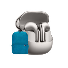 Xiaomi Buds 5 (siva) + Mi Casual ranac (plava)