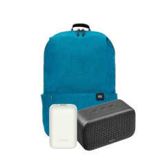 10000mAh Pocket Edition Pro + Mi Casual ranac (plava) + Xiaomi Smart zvučnik Lite