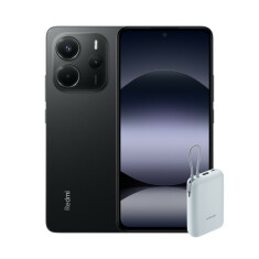 Redmi Note 14 8/256GB (crna) + Xiaomi Power Bank 10000mAh (sa integrisanim kablom) (plava)
