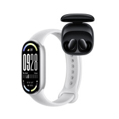 Xiaomi Smart Band 10 (srebrna) + Redmi Buds 6 Play (crna)