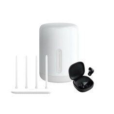 Xiaomi Ruter AC1200 + Mi Noćna lampa 2 + Redmi Buds 6 Play (crna)